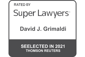 Rated by Super Lawyers David J. Grimaldi - Badge